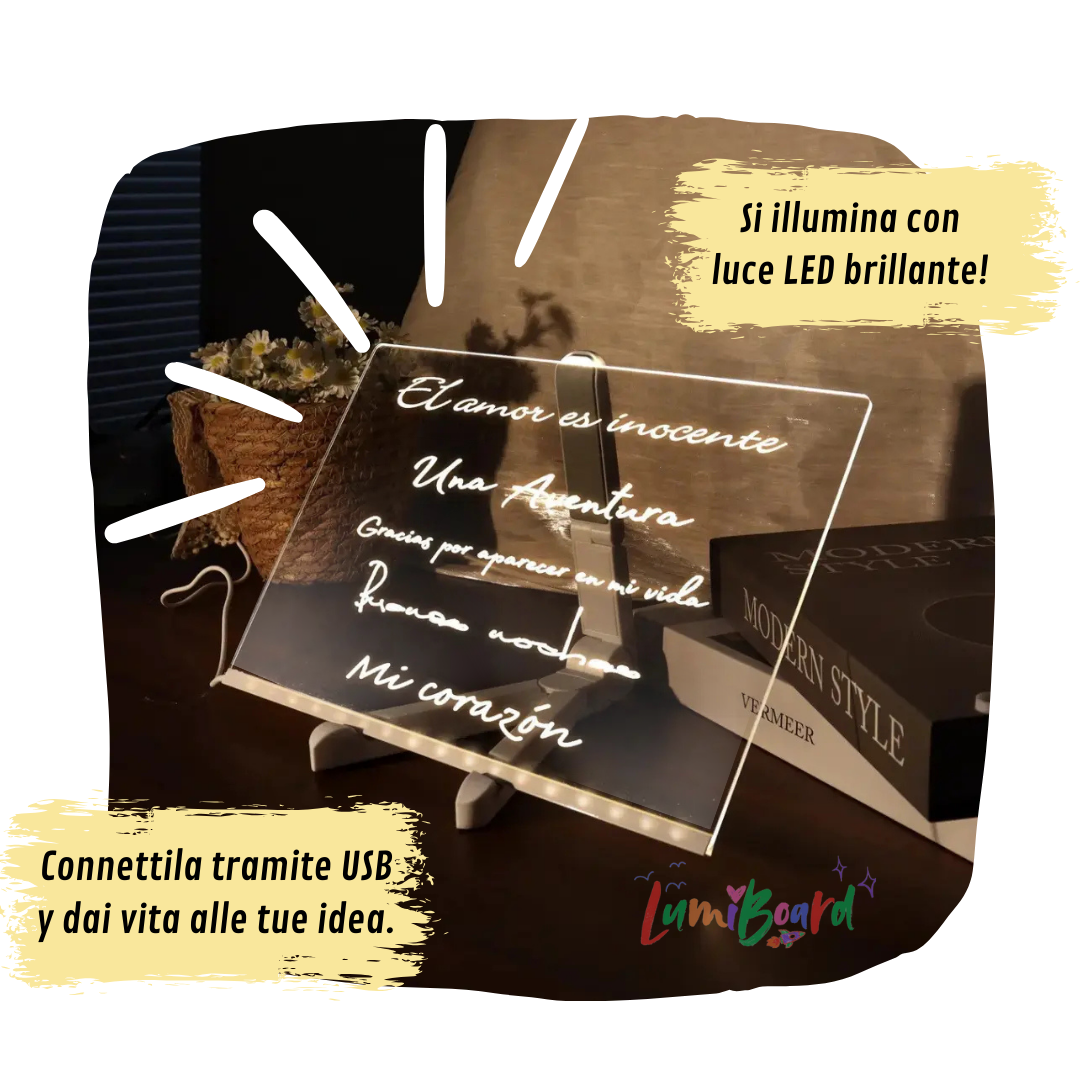 Luminous Lavagna for Coloring