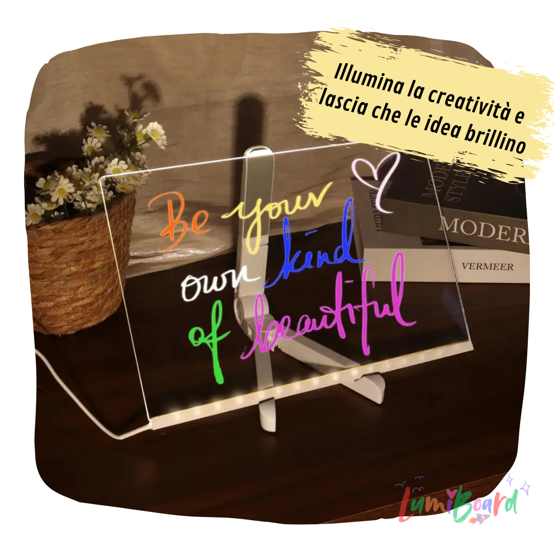 Luminous Lavagna for Coloring