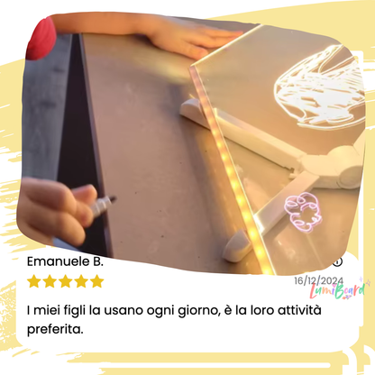 Lavagna Luminosa per Colorare