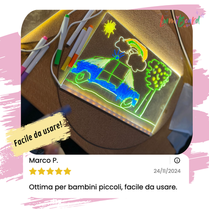 Lavagna Luminosa per Colorare